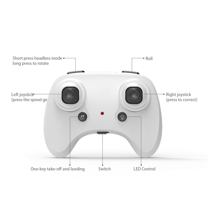 2.4G Drone Remote Control Aircraft LED Light Quadcopter 360 Degree