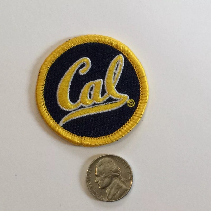 California CAL Golden Bears vintage Embroidered Iron On patch 2”