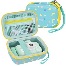 ANKHOH Kids Camera Case for Goopow/for Mgaolo/for CIMELR/for Seckton/for OZMI/for Dylanto Digital Camera Toys and Video Camcorder Storage Holder Organizer -Green(Box only)