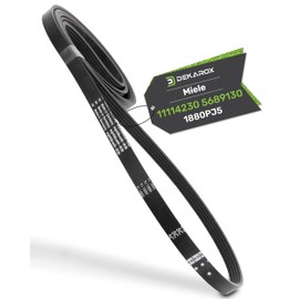 DEKAROX V-Ribbed Drum Belt Compatible with Miele 11114230 5689130 1880PJ5 1880 PJ 5 1880 PJ5 for Tumble Dryer Washer Dryer