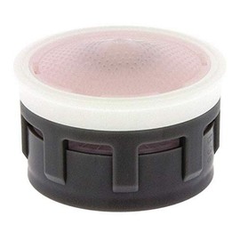 Neoperl 14 5350 5 PCA Perlator HC California Economy Flow Aerator Insert, Regular, 1.2 GPM with Washer, Pink/Clear Dome, Honeycomb Screen, Aerated, Acetal