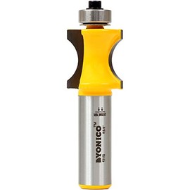 Yonico Convex Router Bits Oval Edge 3/8-Inch Radius 1/2-Inch Shank 13110