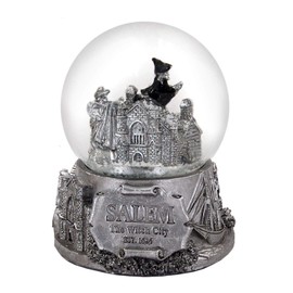 Salem Massachusetts Witch 65 mm Snow Globe