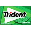 Trident Spearmint Sugar-Free Chewing Gum, 12 Packs of 14 Pieces