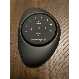 Hunter Douglas Powerview Generation 3 New Black Remote with black pebble