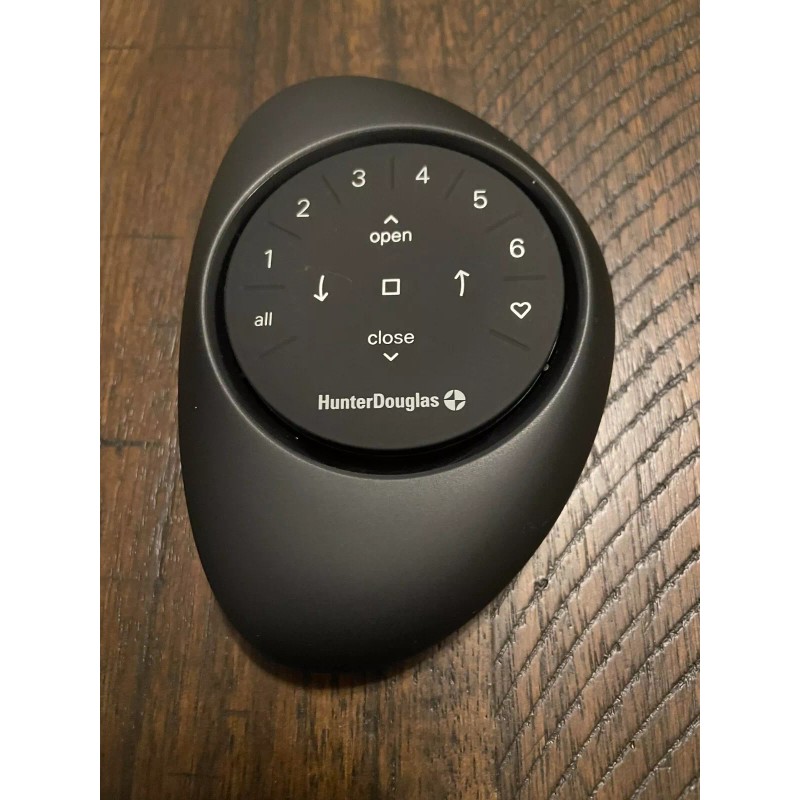 Hunter Douglas Powerview Generation 3 New Black Remote with black