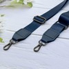 Shoulder Strap for Handbag Laptop Bag – Brown [Metal Colour:
