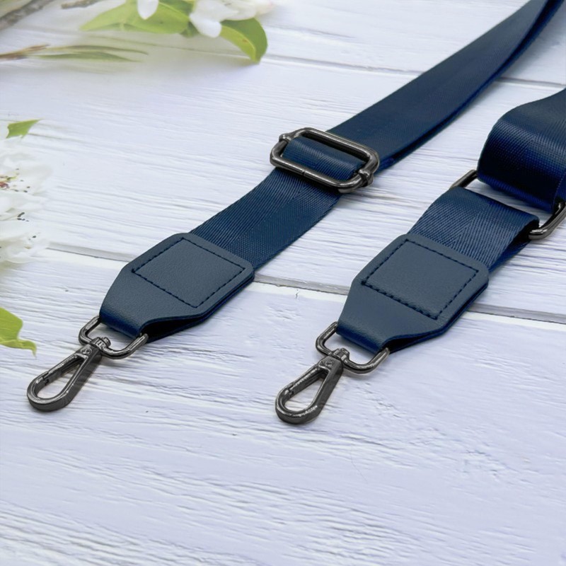 Shoulder Strap for Handbag Laptop Bag – Brown [Metal Colour: