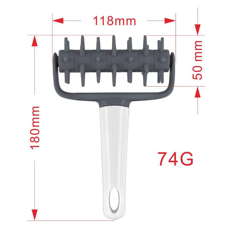 Pizza Pie Dough Roller Docker,Dough Blistering Killer,Pastry Pie Needle Wheels