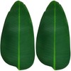 ARTIFIPLANT Large Banana Leaves, 8 Pcs Leaf Placemats,21.4'' Artificial Banana