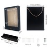 FramePro Deep Shadow Box Frame 11x16 with Drawer and Soft