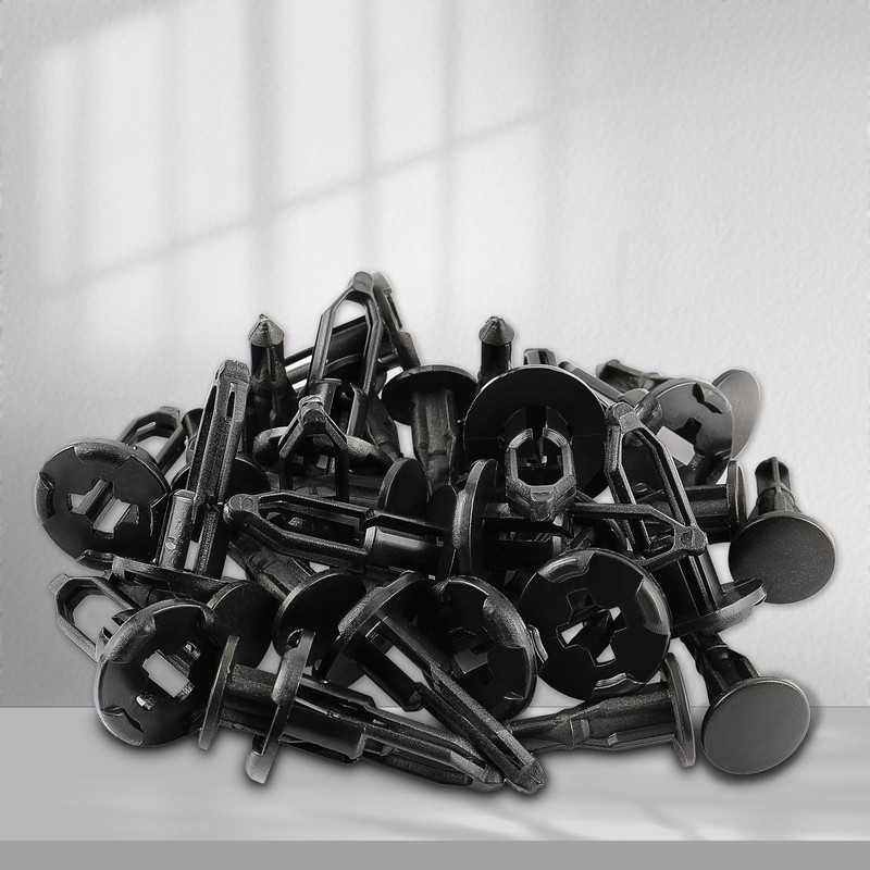 AUTOKAY 16PCS Tailgate Cap Top Protector Molding Retainers Clips Fits