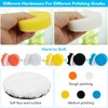 VIBINHO Pack of 23 80 mm Polishing Sponges Pads, Polishing