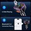 Syncwire Bluetooth 5.4 FM Transmitter Car Adapter 48W (PD 36W