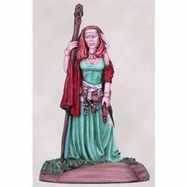 Female Magic User With Staff Elmore Masterworks Dark Sword Miniatures