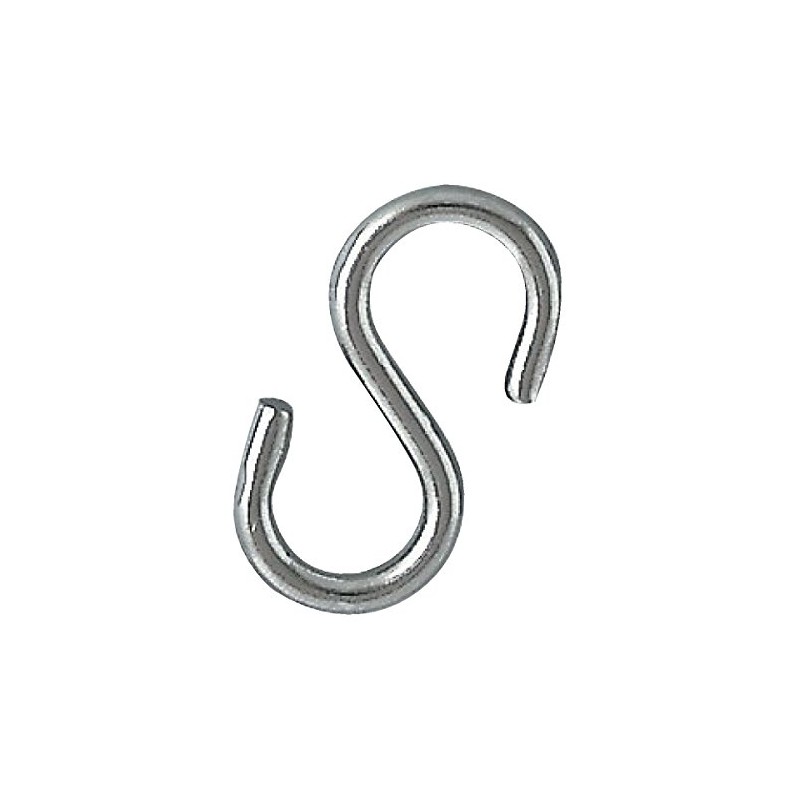 Chapuis 230/19Z 100 'S' Hook Diameter 4 mm Opening 8