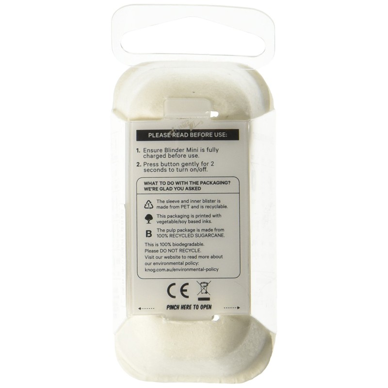 Knog Blinder Mini Chippy Front Headlight, Black