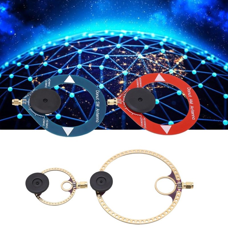 RETROGOO Donut Short and Medium Wave Antenna AM MW/SW Antenna
