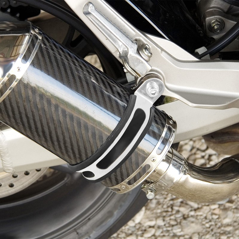 Universal Motorcycle Exhaust Bracket Hanger, Motorcycle Exhaust Muffler Pipe Bracket