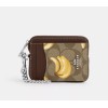 Coach NWT Coach Zip Card Case In Signature Canvas With