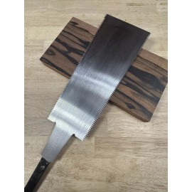 Goro Gomi Japanese Handsaw, 240mm Ryoba Nokogiri.  Handmade.  NOS.