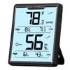 DOQAUS Digital Hygrometer Room Thermometer Indoor, Humidity Meter with Large