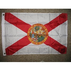 2X3 Florida State Flag Fl Banner 2'X'3' New With Grommets