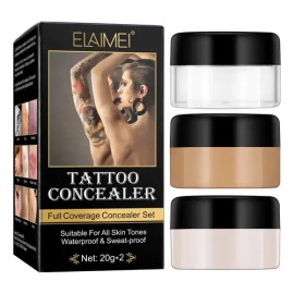 Corrector Impermeable Alta Cobertura | Oculta Tattoo Mnachas