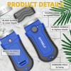 DIYSELF 1 Pack Razor Blade Scraper, Glass Scraper with Extra