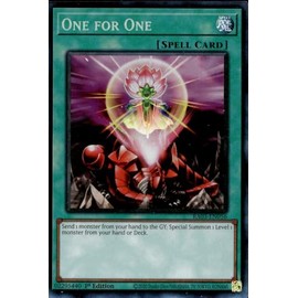 One for One (PCR) - RA03-EN056 - Prismatic Collector's Rare - 1st Edition