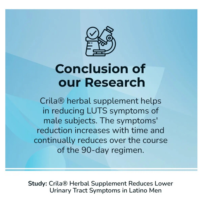 Crila Suplemento Natural Para Próstata 60 Cápsulas