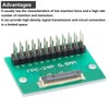 sourcing map FFC FPC Connector Board 24 Pin 0.5mm 2.54mm