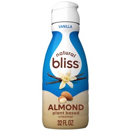 Coffee Mate Natural Bliss Crema Líquida de Leche de Almendra, Sabor Vainilla, 946g