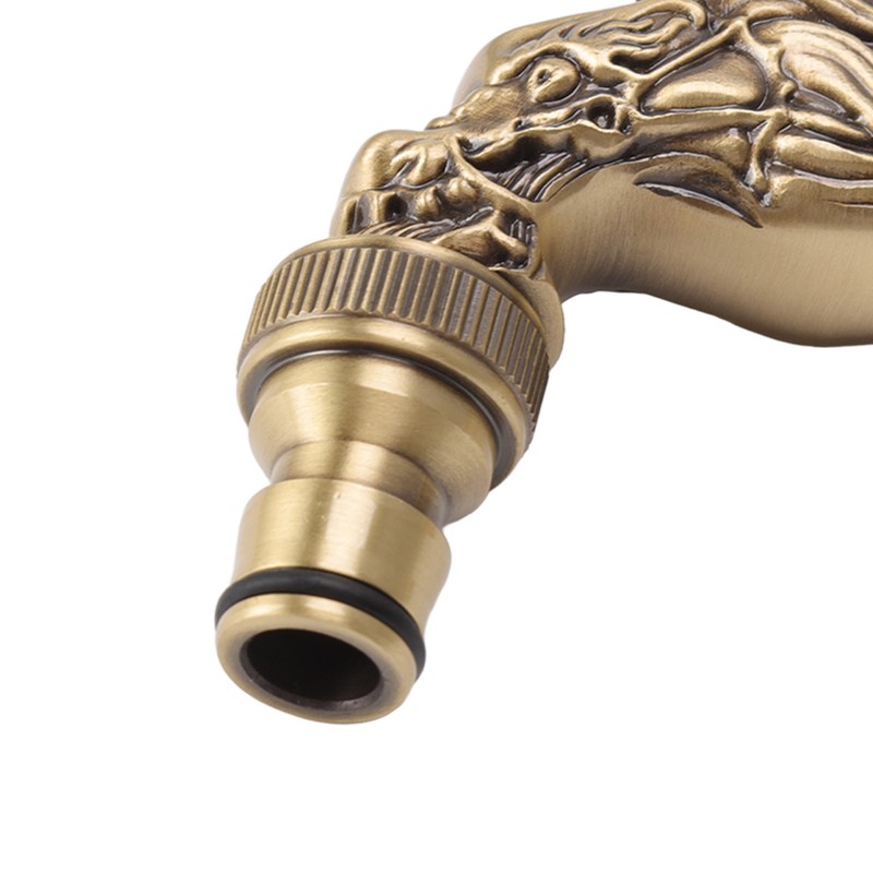Water Faucet Copper Tap G1/2 Female Thread Home Decoration for