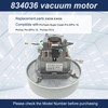 834036 120V Vacuum Motor for ProTeam Backpack Shop Vac Motor,
