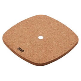 Kuhn Rikon Smart & Compact Magnetic Trivet, 20 cm, Cork, Brown