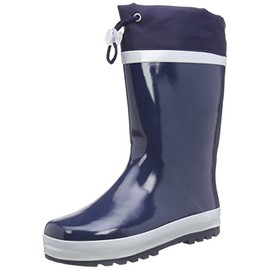 Playshoes Gmbh Rubber Basic Lined, Unisex Children's Boots, 11 Navy Blue, 11.5/12 UK, 11 Navy