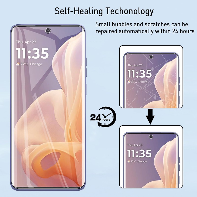 AOKUMA Screen Protector for Motorola Moto G85, Pack of 2,