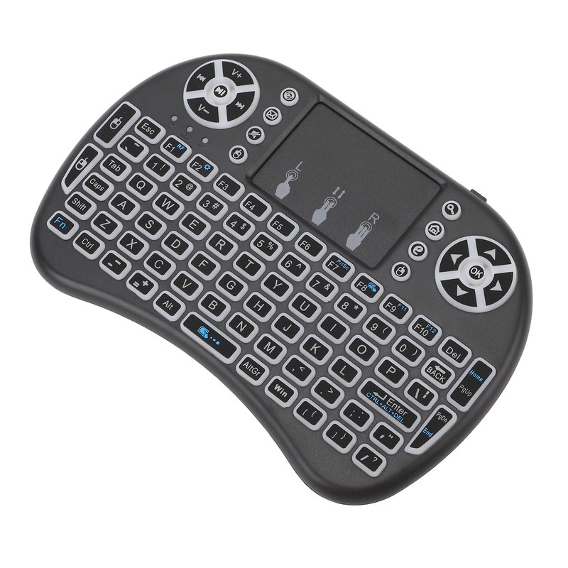 Mini Wireless Keyboard Touchpad Combo 2 Modes Portable Wireless Touch