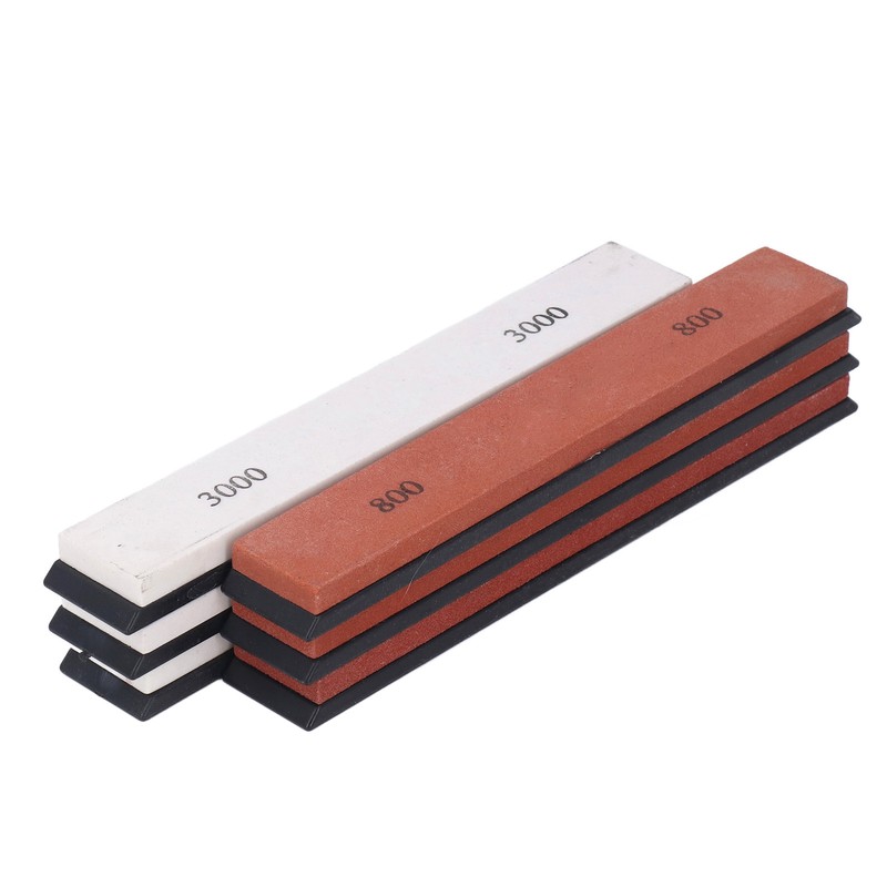 6PCS Knife Sharpening Stone 180 400 800 1200 2000 3000