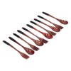 Wooden Tableware Set EcoFriendly Spoon Fork Reusable Hand Made Utensils
