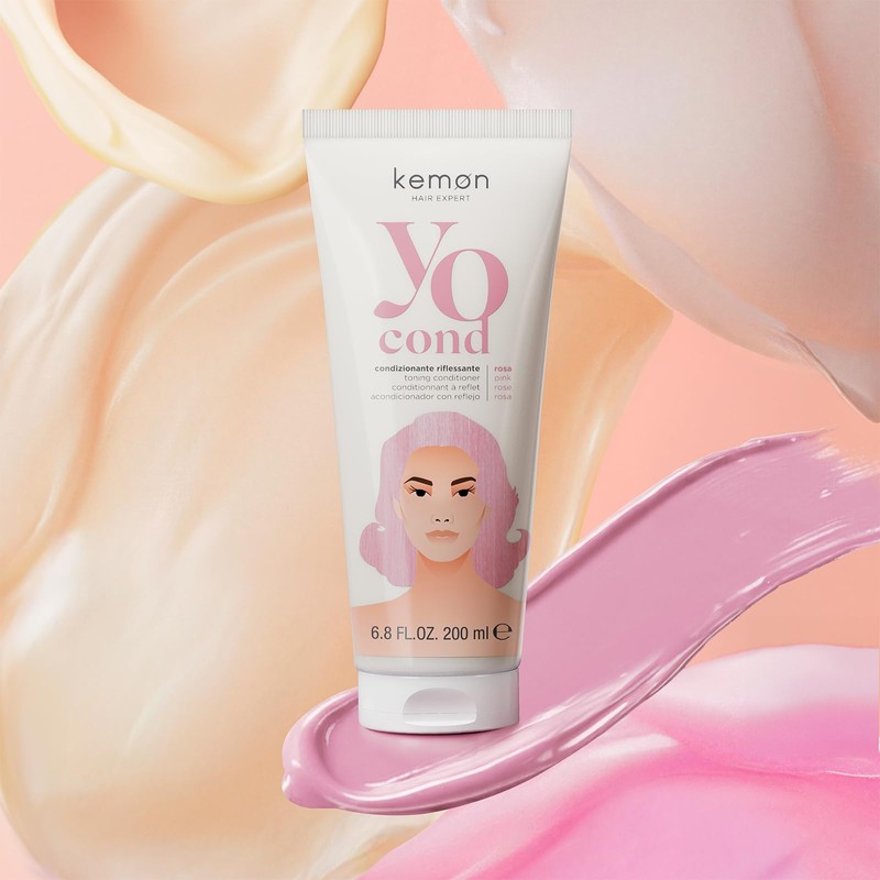 Kemon Yo Cond Rosa Maschera Riflessante Vegan 200 ml