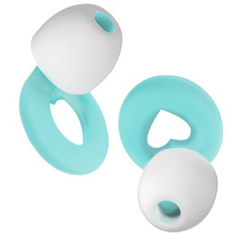 Ear Plugs for Sleep,Soft Comfortable Ear Plugs,Ear Plugs for Sleep Noise Reduction,Comfy Reusable Noise Reducing Earplugs for Sleep,Ear Plugs for Deep Sleeping,Travel,Concert XS/S/M/L (Green)