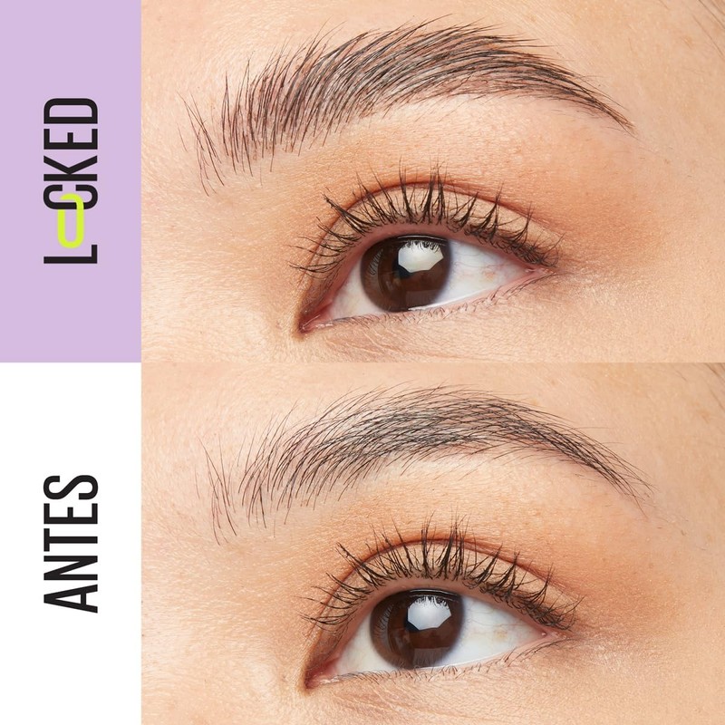 Maybelline Nuevo Gel de cejas de larga duración, efecto laminado,