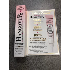 Too Faced Hangover Rx Replenishing Face Primer 0.16 Oz Or 5 mL NIB Mini Size