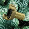 Garden Watering Solid Brass geka Style hosepipe Claw Fittings/connectors (Pack