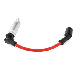 ISINFLASH Spark Plug Wire Set 10.2MM Ignition Cable Silicone Jacket Boot Ends fits for Chevy Silverado 1500 2500 1999-2006 LS1 VORTEC 4.8L 5.3L 6.0L V8 48322R 48322, 8 Pcs