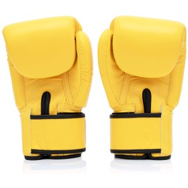 Fairtex - Guantes de Entrenamiento Estilo Muay Thai (Negro sólido, Kids - 6 oz)