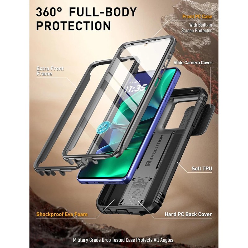 For Moto G Stylus 5G 2025 Case Poetic Built-in-Scree