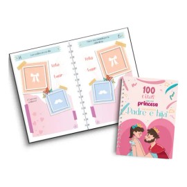 Cuaderno 100 Citas Con Mi Princesa Padre E Hija Rosa                                                                                                  